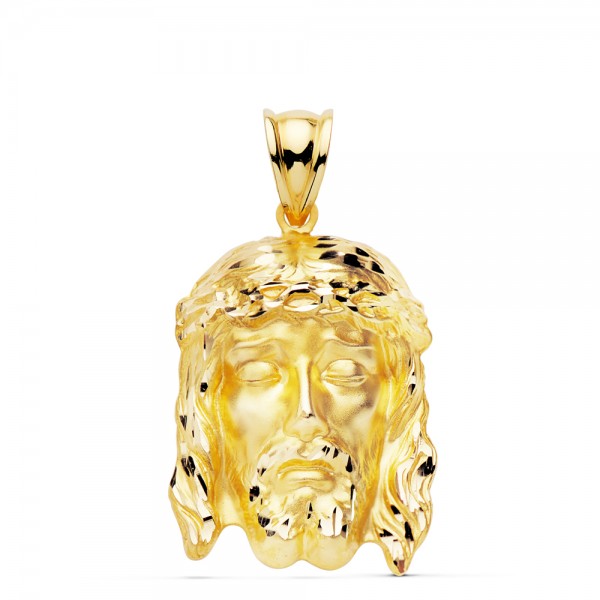 18K COLGANTE CRISTO DE LA BUENA...