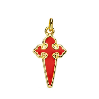 18K CRUZ DE SANTIAGO...