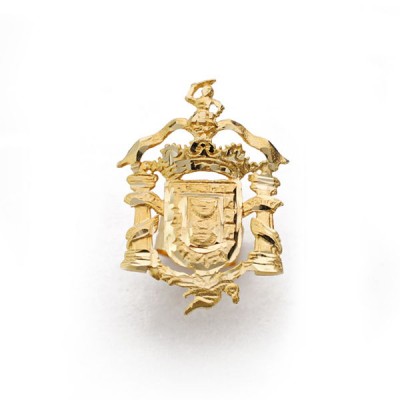 18K ESCUDO INSIGNIA MELILLA...