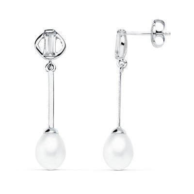 9K PENDIENTES LARGOS ORO...