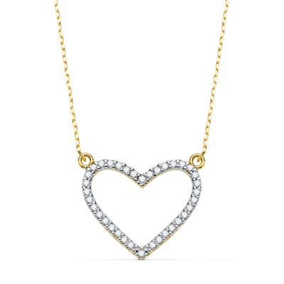 18K COLGANTE BICOLOR...