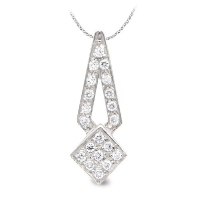 18K GARGANTILLA ORO BLANCO...