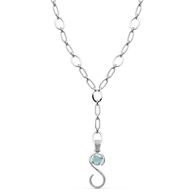 18K GARGANTILLA ORO BLANCO...