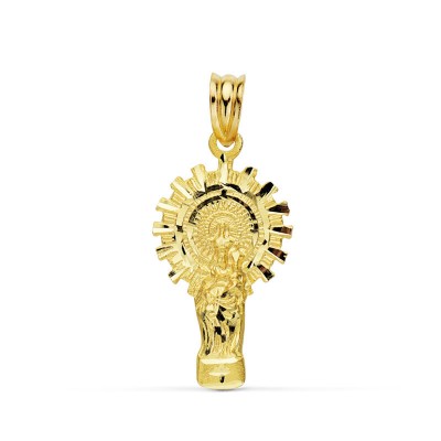 18K VIRGEN PILAR SILUETA...