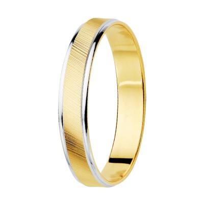 18K ALIANZA ORO BICOLOR...