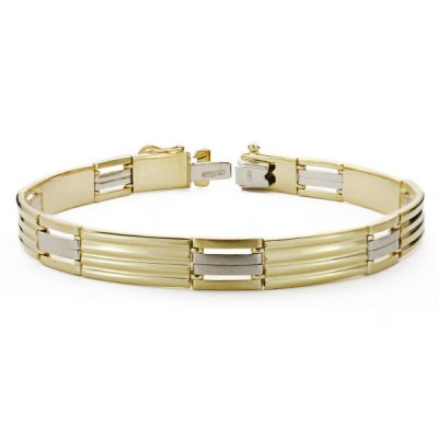 18K PULSERA CABALLERO...