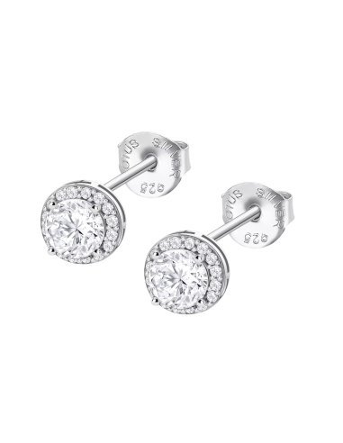PENDIENTES REDONDOS LOTUS SILVER...