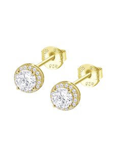 PENDIENTES REDONDOS DORADOS...