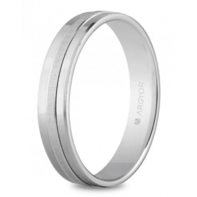 Alianza de plata 4mm...