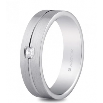 Alianza plata 5,5mm...