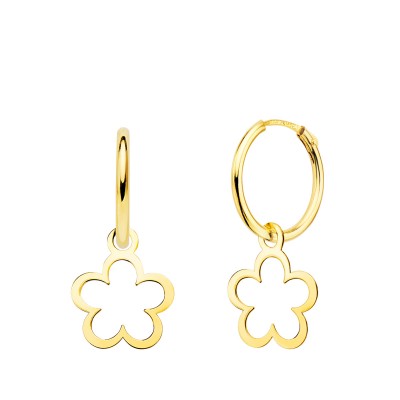 18K AROS ORO AMARILLO TUBO...