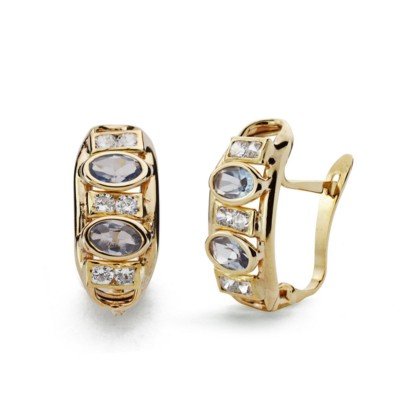 9K PENDIENTES ORO AMARILLO...