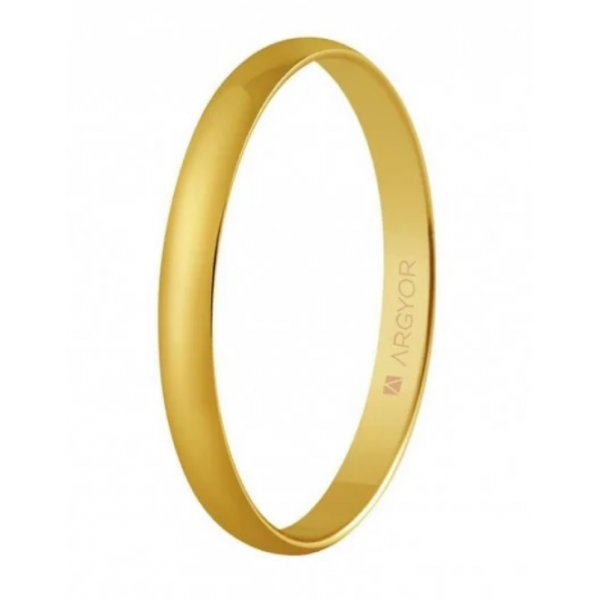 Alianza de boda oro media caña...