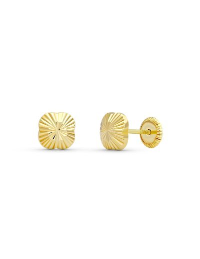 18K PENDIENTES ORO AMARILLO...