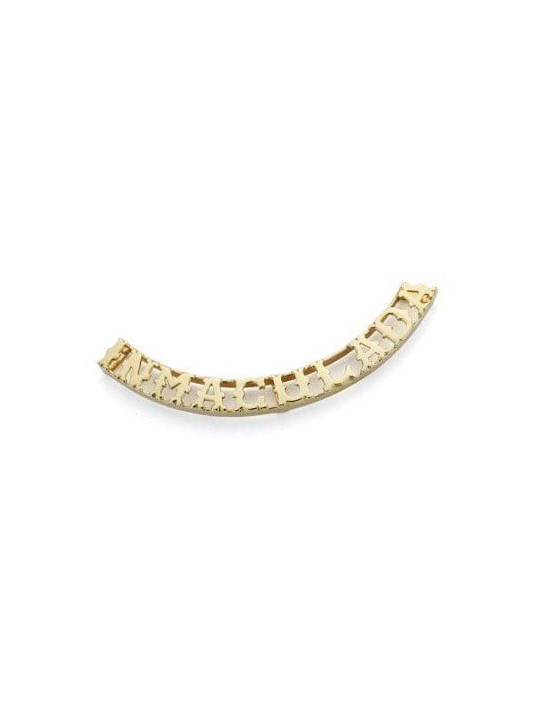 18K COLGANTE NOMBRE PERSONALIZADO 10...
