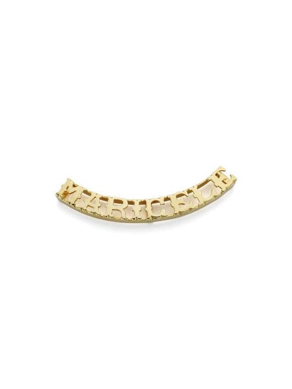 18K COLGANTE NOMBRE PERSONALIZADO 8...