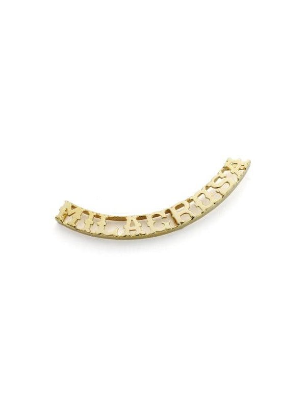 18K COLGANTE NOMBRE PERSONALIZADO 9...
