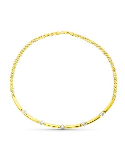 18K GARGANTILLA ORO...