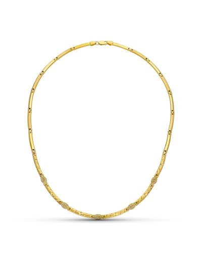 18K GARGANTILLA ORO...
