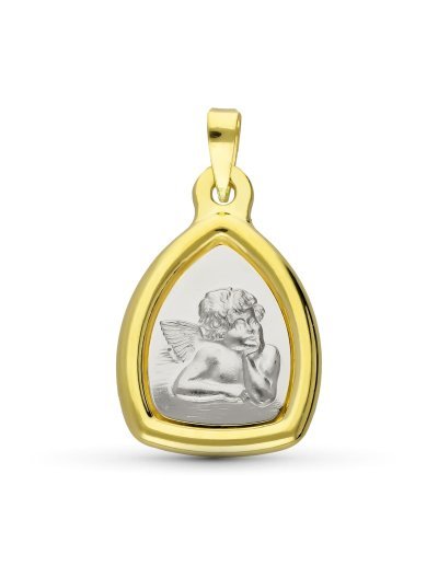 18K MEDALLA ORO AMARILLO...