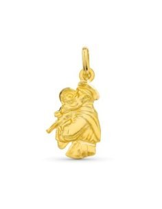 18K MEDALLA ORO AMARILLO...