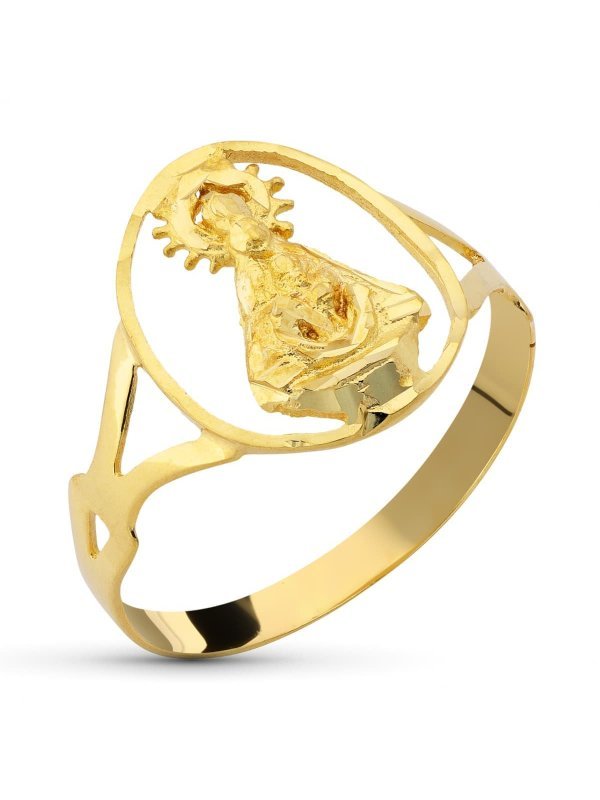 18K SORTIJA ORO AMARILLO VIRGEN TISCAR