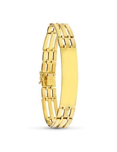 18K ESCLAVA ORO AMARILLO...