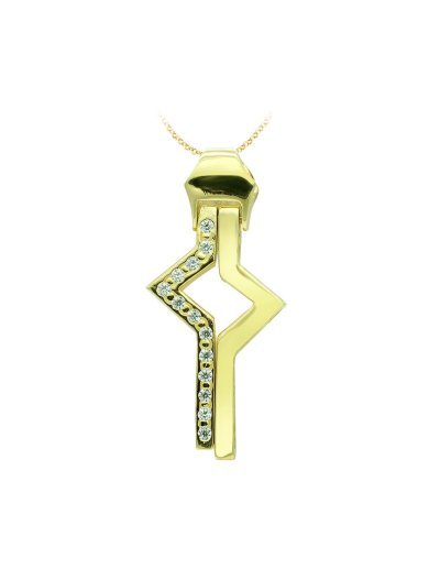 18K CRUZ ORO AMARILLO...