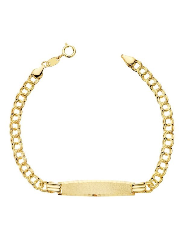 18K ESCLAVA HUNGARA HUECA 17 CM