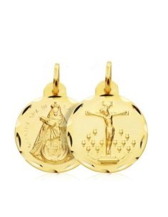 18K ESCAPULARIO CRISTO DE...