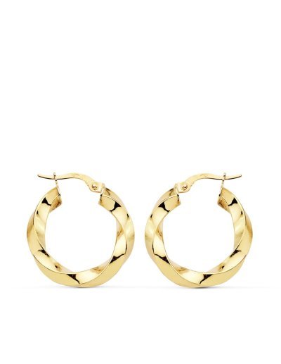 18K AROS ORO AMARILLO...