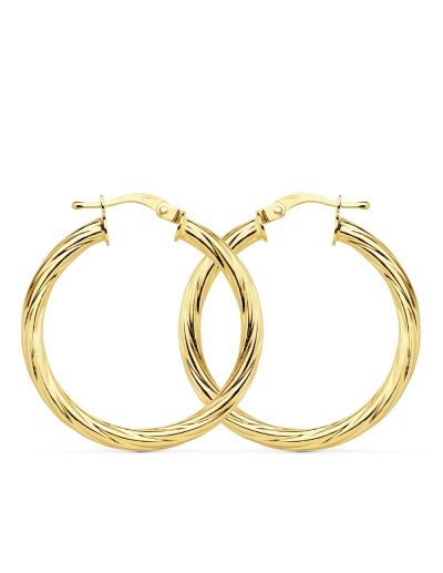 18K AROS ORO AMARILLO...