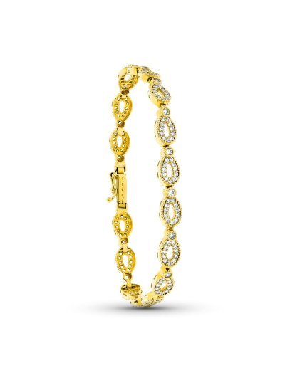 18K PULSERA ORO AMARILLO...