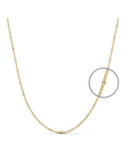 18K CADENA MACIZA...