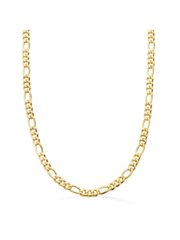 18K CADENA ORO AMARILLO HUECA ESLABON...