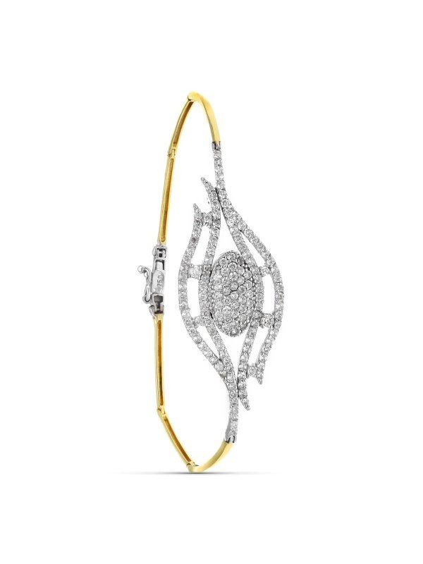 18K PULSERA ORO BICOLOR CON MOTIVO...
