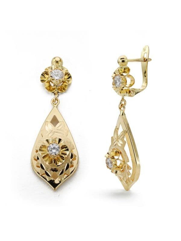 PENDS LAPIDADOS CIRCONITA 31X11 MM