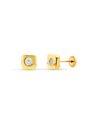 18K PENDIENTES ORO AMARILLO...