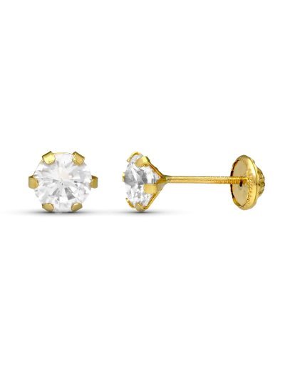18K PENDIENTES ORO AMARILLO...