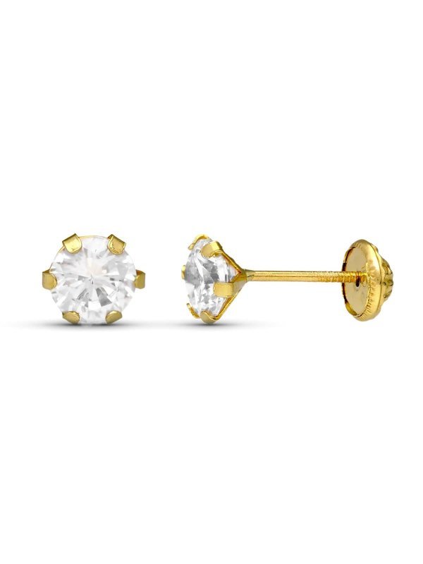 18K PENDIENTES ORO AMARILLO...