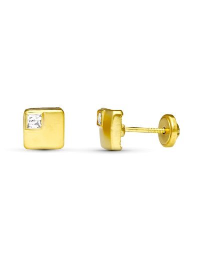 18K PENDIENTES ORO AMARILLO...