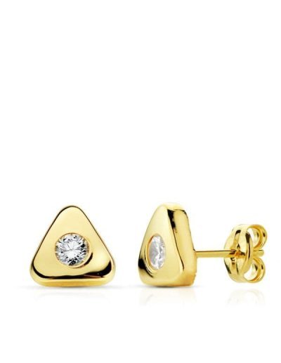 18K PENDIENTES ORO AMARILLO...