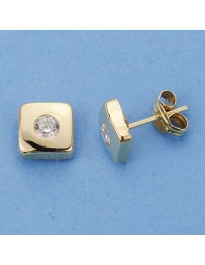 18K PENDIENTES ORO AMARILLO...