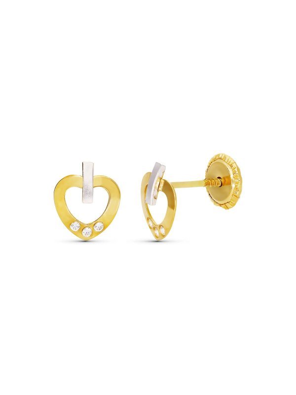 18K PENDIENTES PERLA CULTIVADA 7 MM...