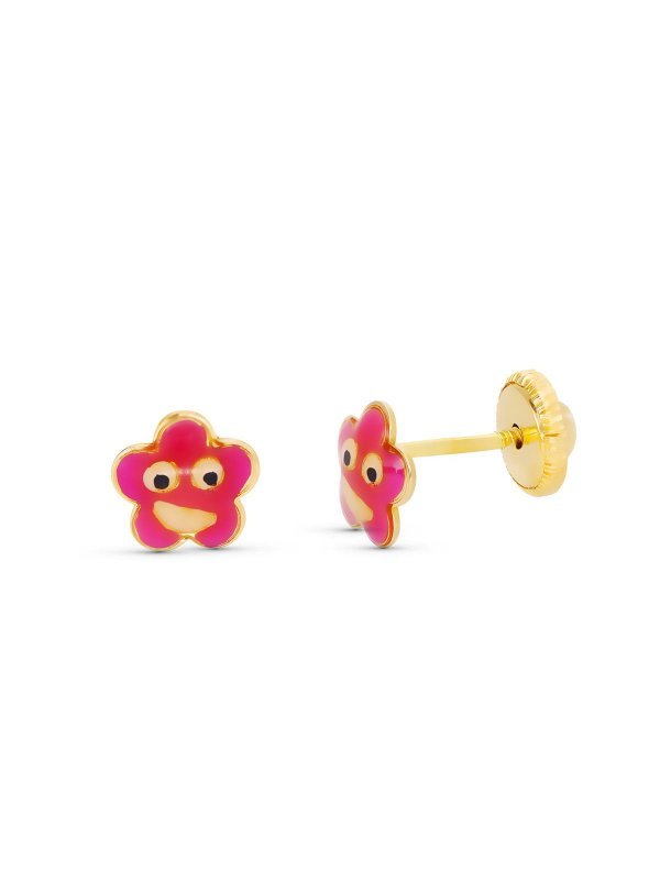 18K PENDIENTES ORO AMARILLO LARGOS...