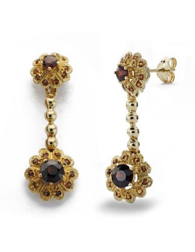 18K PENDIENTES LARGOS. 2...