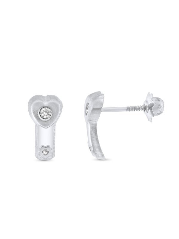 18K PENDIENTES ORO AMARILLO CORAZON...