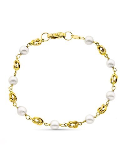 18K PULSERA ORO AMARILLO 17...