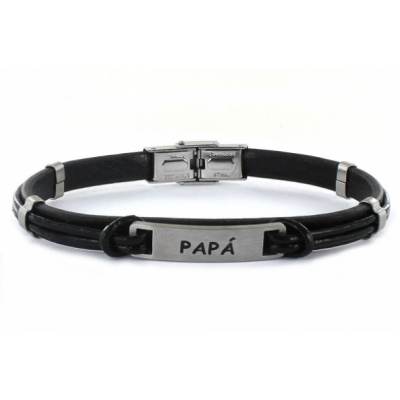 Pulsera De Caballero Acero...