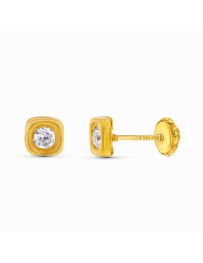 18K PENDIENTES ORO AMARILLO...